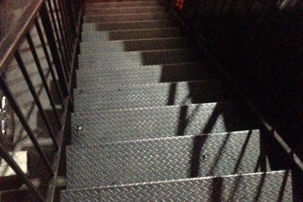 The 12 Steps to The Comedy Store's Belly Room, only 12 steps most comics have completed.
