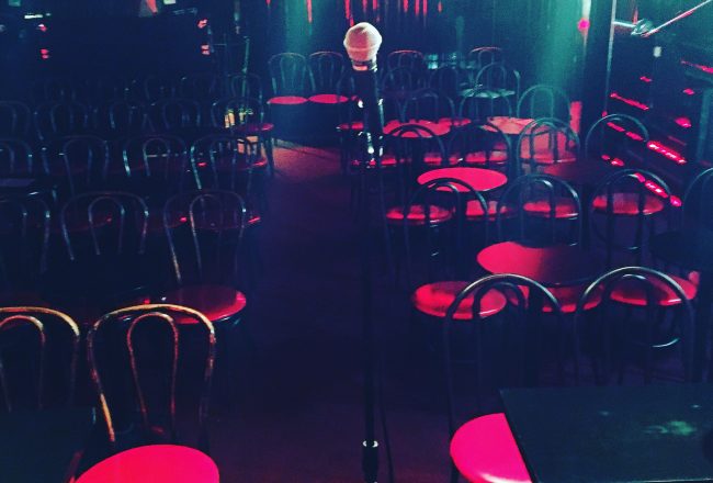 Calm Before The Weekly Storm, Comedy Store Belly Room. iPhone 6 Photography